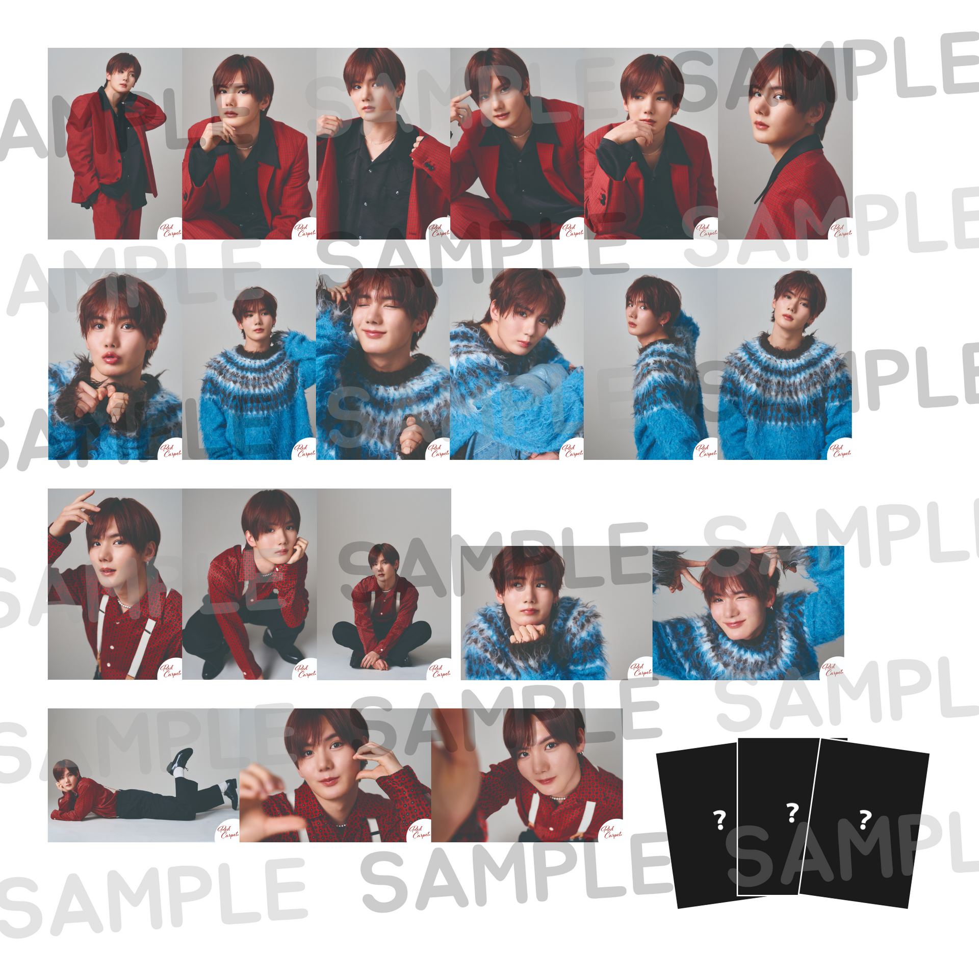 受注販売】♡20th Anniversary♡ Red Carpet フォトセット – OZAKI